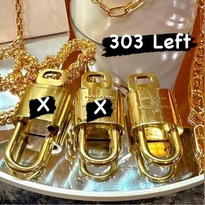 Louis Vuitton Lock & KEY w/303 matching KEY